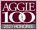 2021 Aggie 100 Honoree