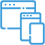 Responsive website design icon