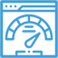 Website performance icon