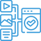 Social media content planning icon