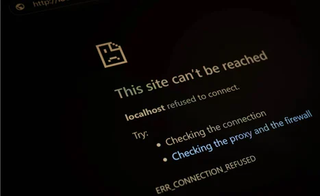 This site can’t be reached browser error